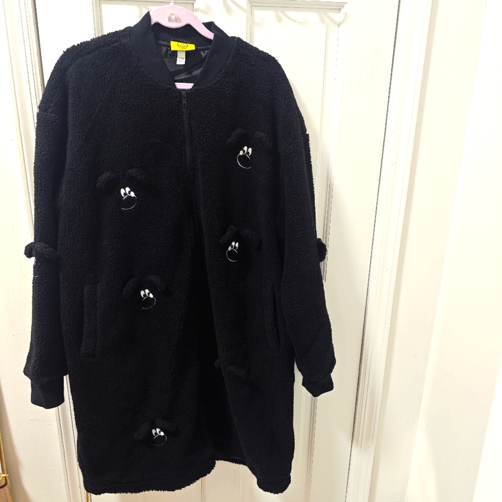 Lazy Oaf Fleecy Bear Jacket Xl - image 1